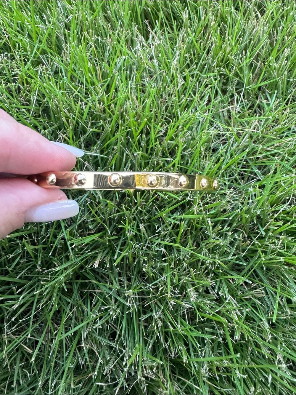 kate spade Gold Studded Bangle Bracelet